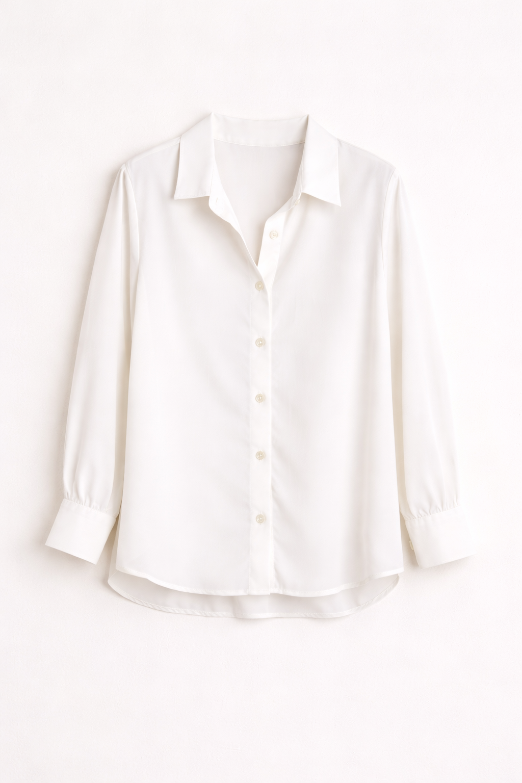 Camisa Feminina Branca Clássica